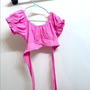 Pink Women's Top